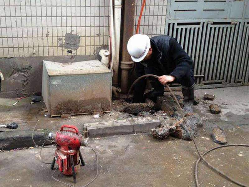 会文镇疏通下水道-洗菜池疏通