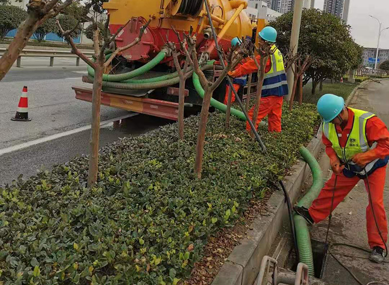 会文镇市政管道清淤
